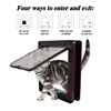 Acrylic Controllable Cat Door Cats Hole Dog Hole Doorway Pet Supplies Accessories Suitable for Wooden Doors and Glass Doors 3