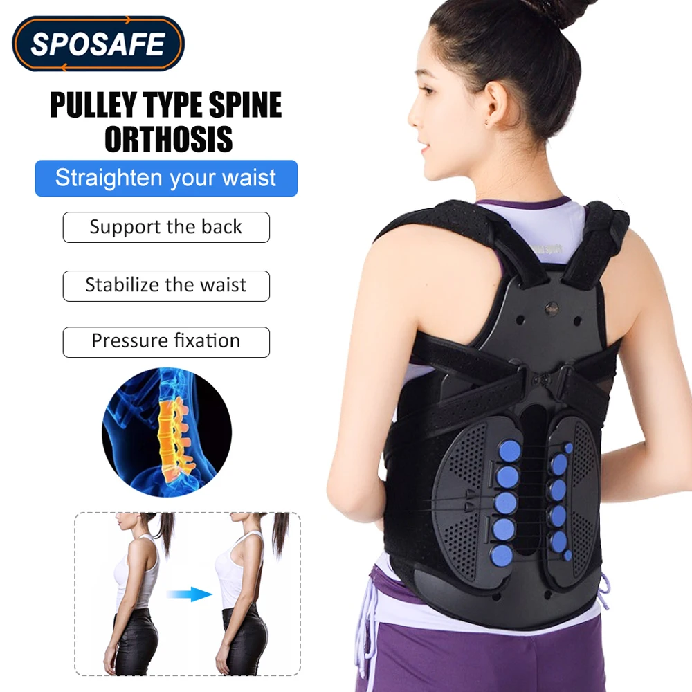 PulleyPostureCorrectorBackBraceShoulderWaistSupportHumpback