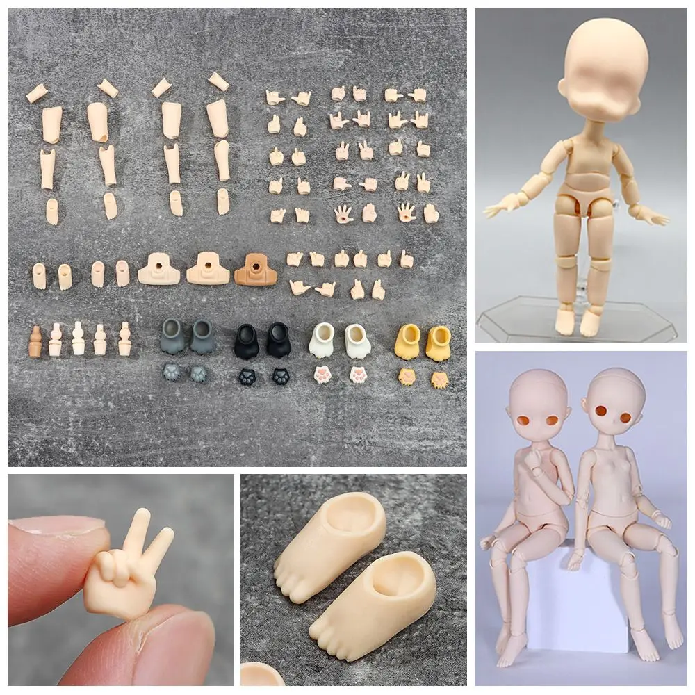 1pc/1set Multistyles New For Bjd Doll For Obitsu11 Gsc Ymy Body Hand 11cm Doll Parts Moveable