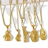 MODAGIRL New York Statue of Liberty with Torch and Book Charm Pharaoh Ancient Egypt Pendant Stainless Steel Jewelry Accessories 1