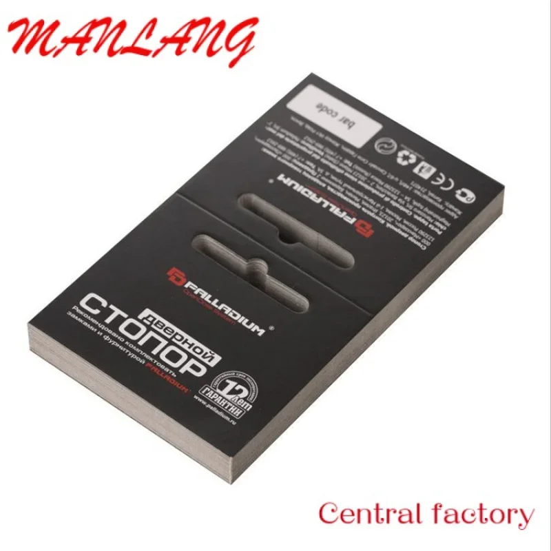 

Custom factory cheap custom cardboard header card packaging for plastic bag