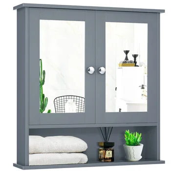 Wall Mount Bathroom Mirror Cabinet 1