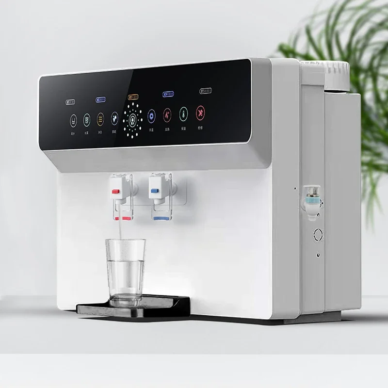 

direct drink heating machine Wall-mounted five-stage RO filter food purification pure water machine