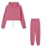 Fashion Trend Women's Wear, Long-sleeved Sports Casual Suit Waist Two-piece Set 5