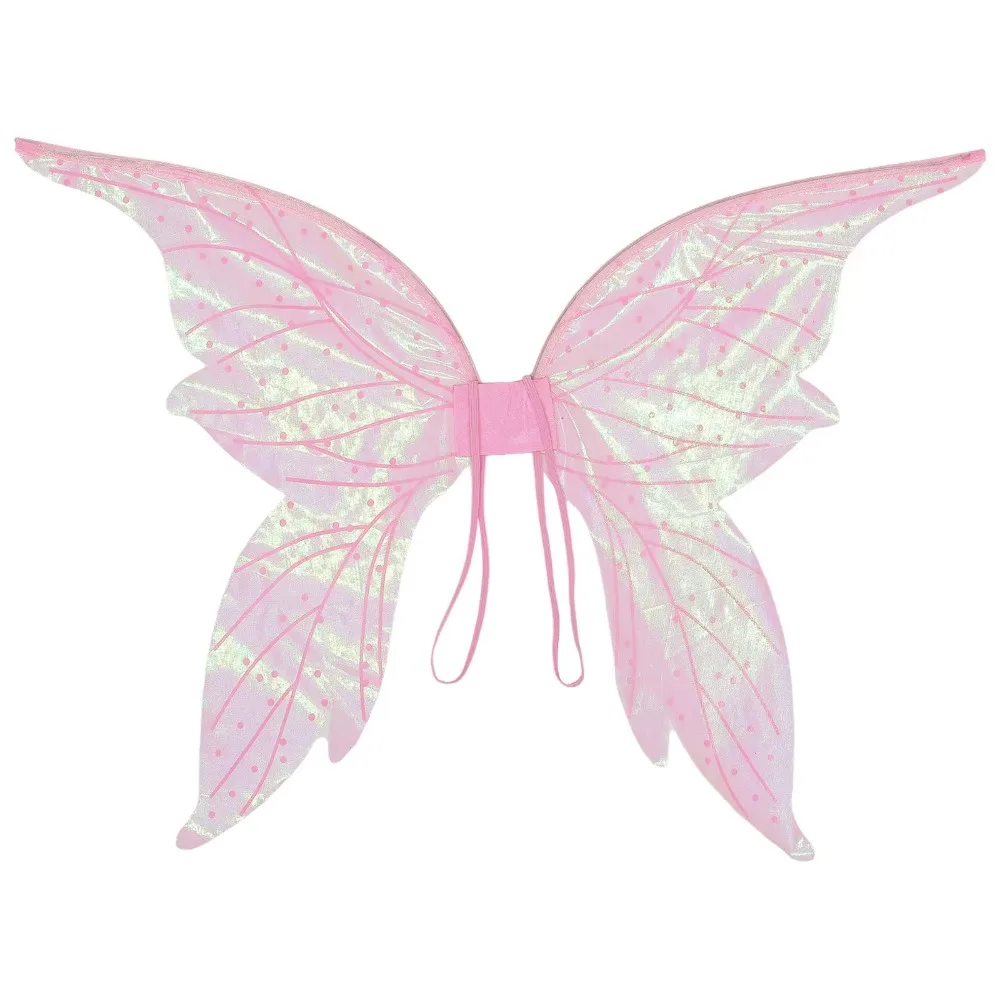 Nylon Butterfly Fairy Wings Cosplay Costume for Halloween Party