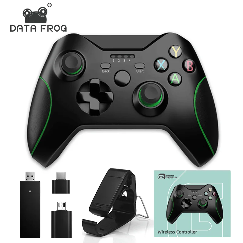 DATA FROG 2.4G bezprzewodowy kontroler do gier Joystick do kontrolera