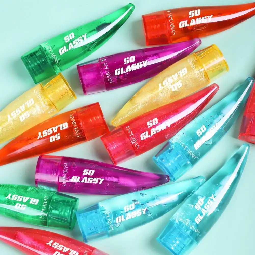 4ML Color Change Lip Gloss Moisturizing Pearlescent Mirror Finish Lip Gloss Long-lasting Hydrating Lipstick Women Accessories