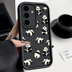 Adorable Baby Panda Shockproof Phone Case - Galaxy S20 FE (A606 Black)