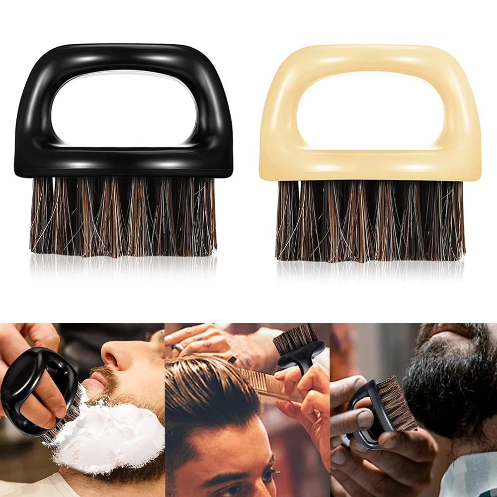 

Portable Barber Beard Brushes Professional Neck Face Duster Brush for Hairdressing Salon Haircutting Cleaning Tool Accessories