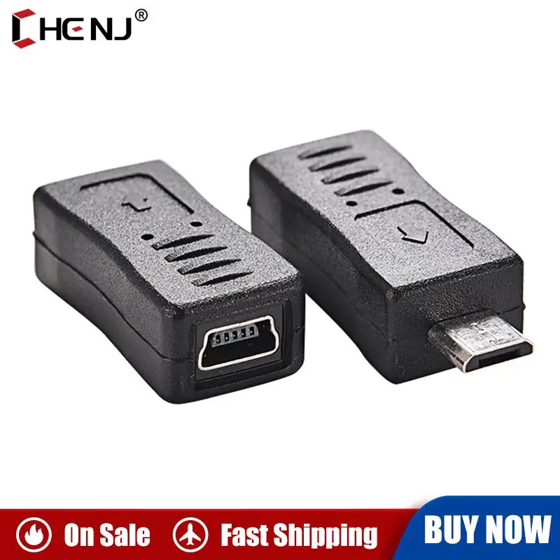 1pc Micro USB Male to Mini USB Female Adapter Connector Converter ...
