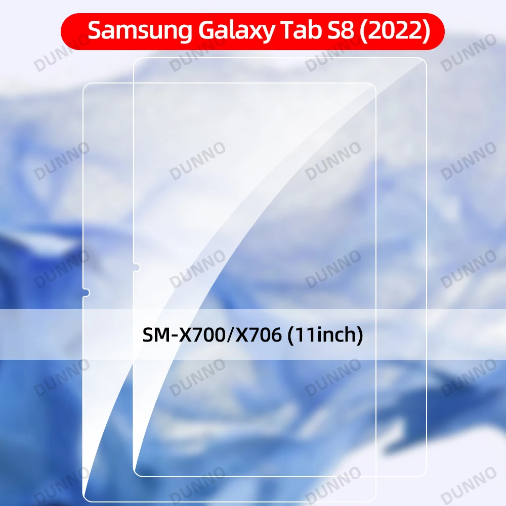 Premium Tempered Glass Screen Protector (2-Pack) for Samsung Galaxy Tablets