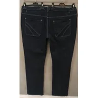Oversized plus Size jeans men's loose straight-leg Summer men's long pants 50 52 54 56 jeans Black Large size jeans 170KG 2