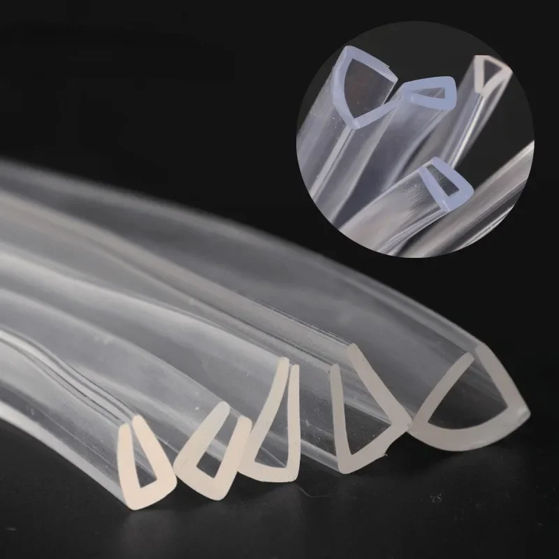 U-channel Rubber Edging Strip Fita de Vedação Durável Edge Guard Weatherstrip m Tamanho Múltiplo Porta do Chuveiro Vidro