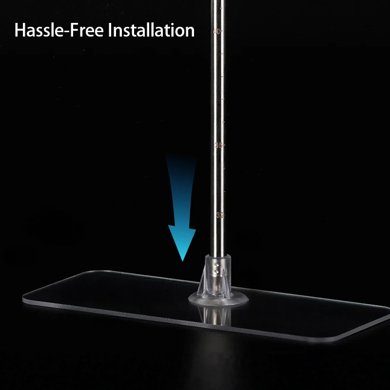 Height-Adjustable Grow Light Stand for Succulents Compatible with T8/T20 Tubes Single/Three-Row Design