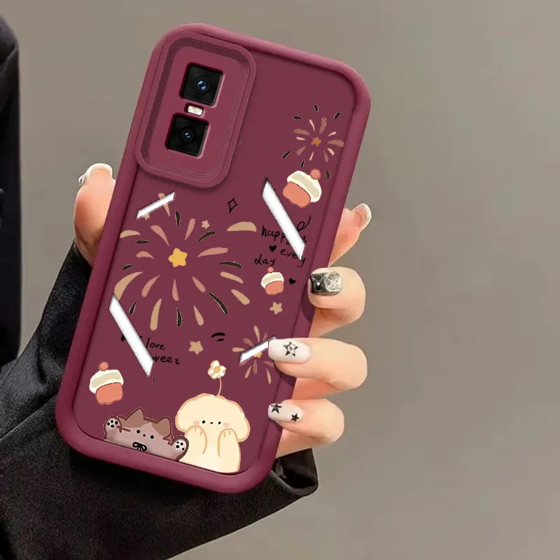 Cartoon Cat Soft Silicone Shockproof Protective Case