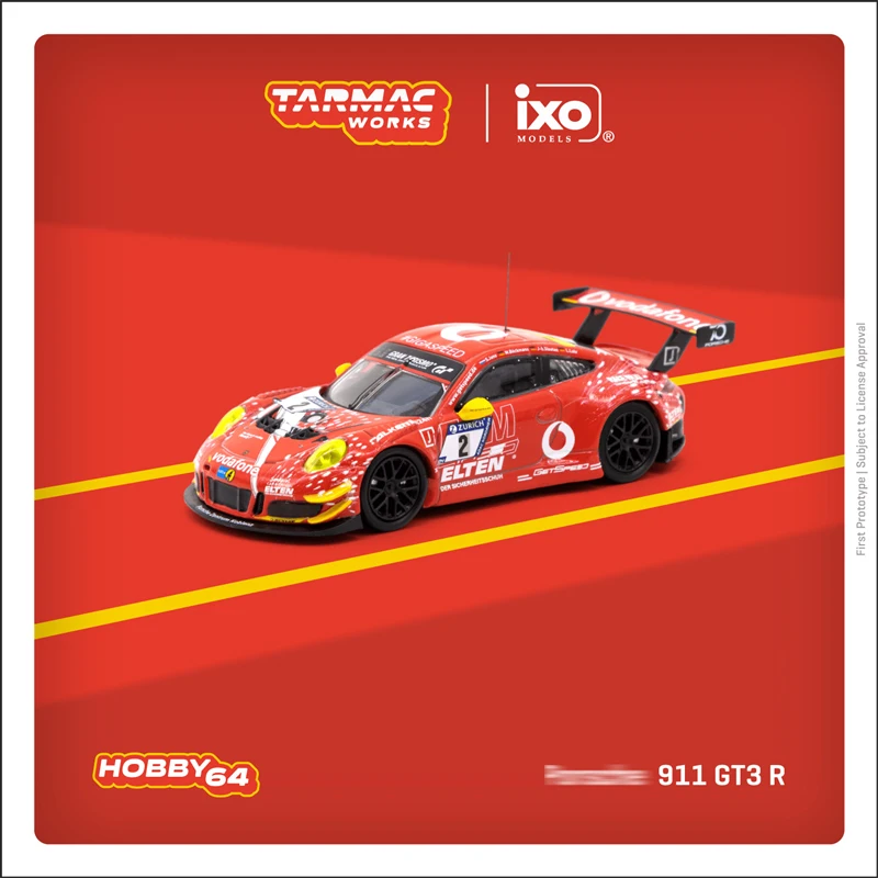 

TW In Stock 1:64 911 GT3 R Nürburgring 24h 2018 Diecast Diorama Car Model Collection Miniature Carros Toys Tarmac Works