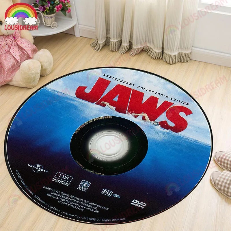 Classic-Movie-CD-Rug-Carpet-Vintage-Movie-Gift-Door-Floor-Mats-Playroom
