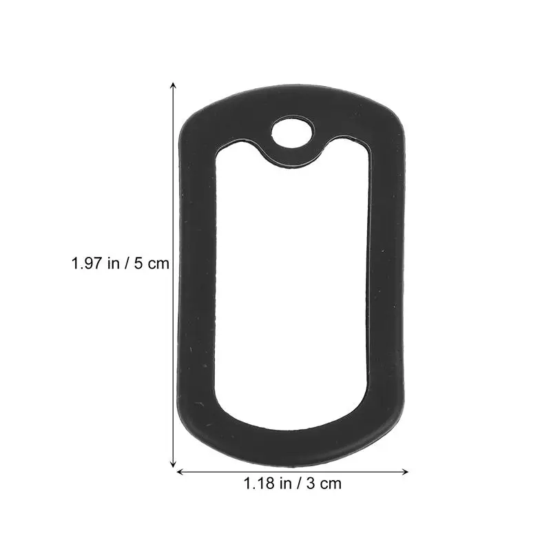 12pcs Style Dog Tag Silicone Dog Tag Silicone Protective Cover 2