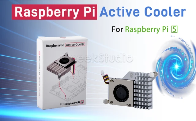Ventilateur de refroidissement Raspberry Pi 5, dissipateur de