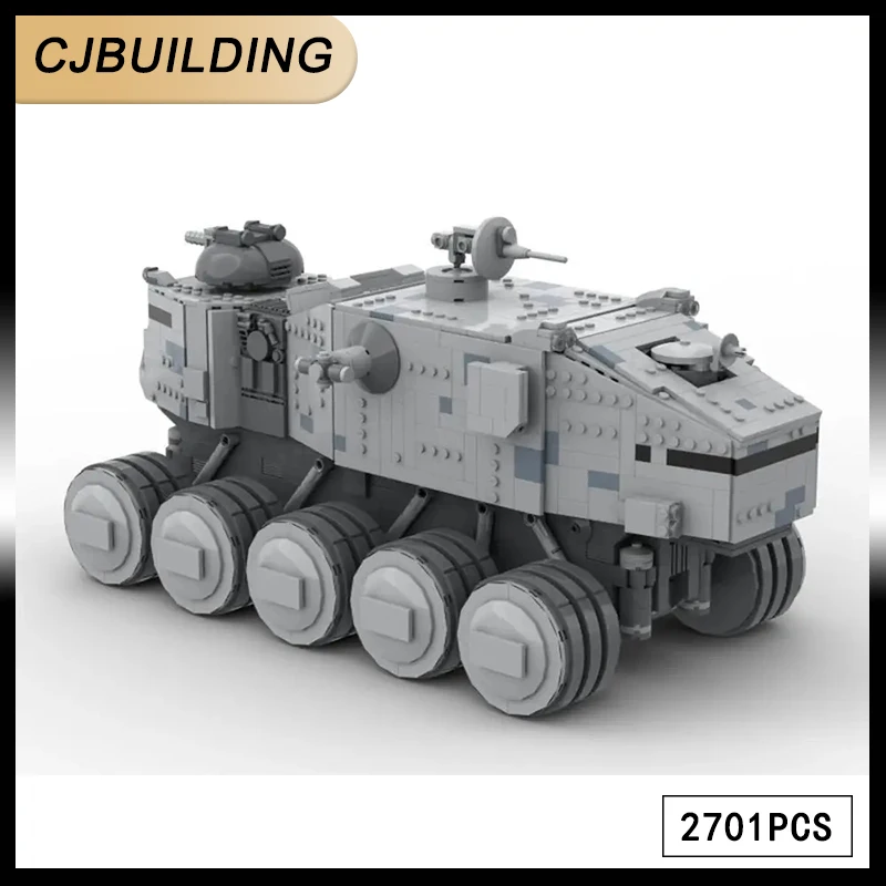2701 шт., Детский конструктор «Танк Турбо»