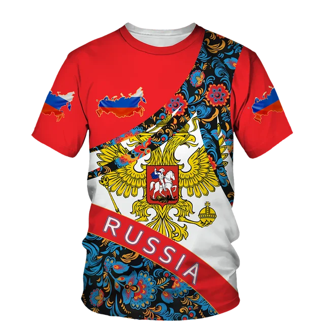 Russia Men s T-shirts: A Stylish Addition to Your Wardrobe