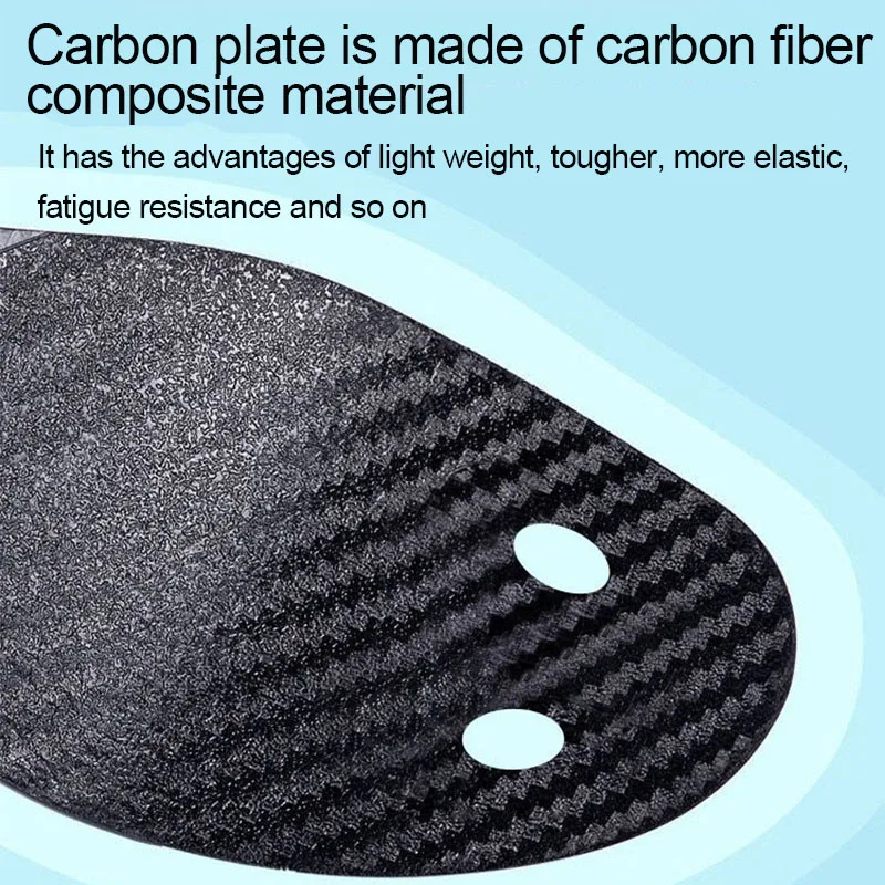 Enhanced Carbon Fiber Running Insoles with Arch Support – Full-Length, Anti-Torsion Design