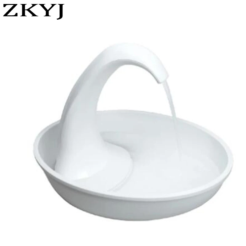 

Automatic Swan Shaped Pet Cat Dog Water Dispenser Feeding Water Flowing Fountain Cat Drinking Bowl Electric Water Dispenser