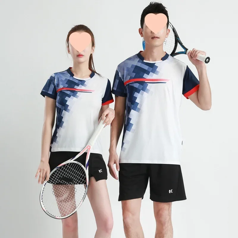 White Volleyball Uniform Set Team Sportswear Women's Short Sleeve Skirt Men's Shorts Customizable Volleyball Kit from Mainland C