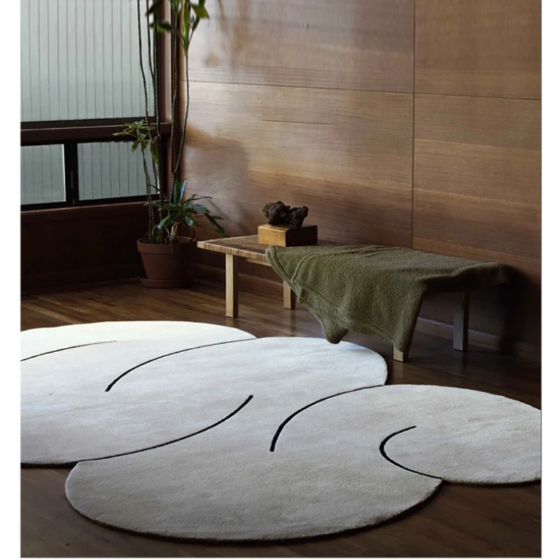 Fashion Irregular Plush Carpet Living Room Decoration Soft Carpets Cute Cloud Rugs for Bedroom Anti-slip Kids Room Lounge Rug 5
