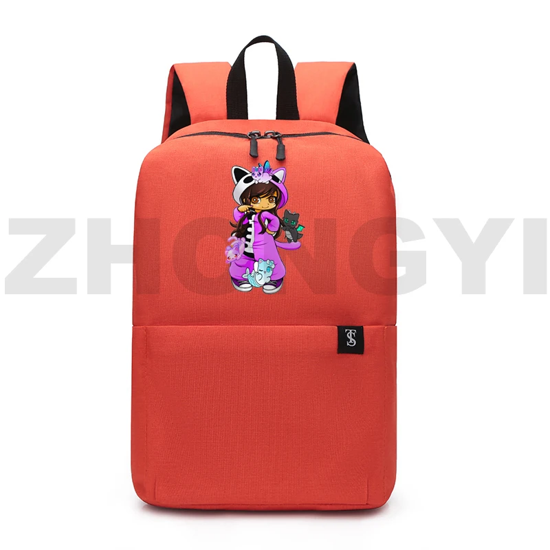 

Cartoon Aphmau Backpacks for School Teenagers Girls Anime Zipper Bookbag Student Mochilas Para Mujer Laptop As A Cat Backpack