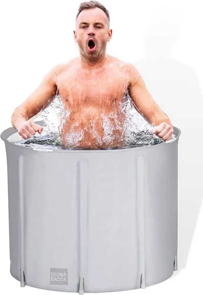 Portable Bathtub Ice Bath Camping Outdoor Easy To Assemble and Store