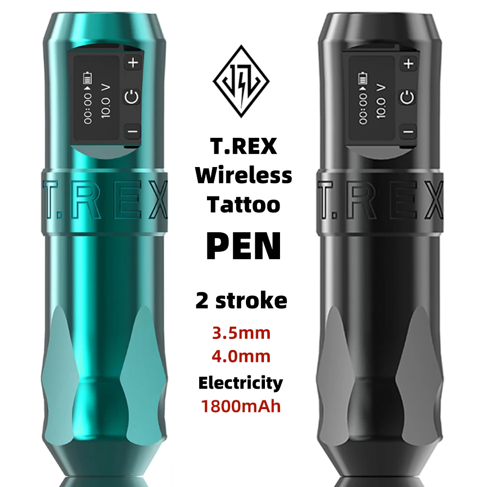 Jz Cordless Rotary Tattoo Machine Trex Wireless Battery In Tattoo Pen