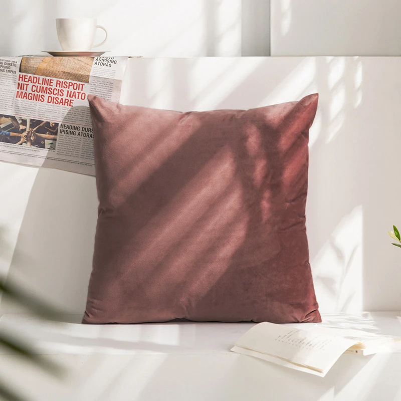 Luxurious Velvet Cushion Cover for Sofa - Nordic Decorative Pillow Cover, 30x50cm