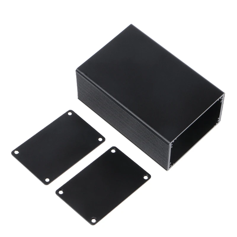 DIY Aluminum For PC Case Electronic Project PCB Instrument Organizer Box 100x66x43mm