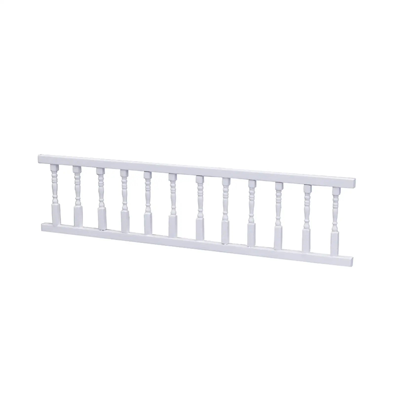 Simulation Dollhouse Railing Living Room Home Kitchen Life Scene garden Room 1:12 Scale Wooden Fence Handrail Decoration