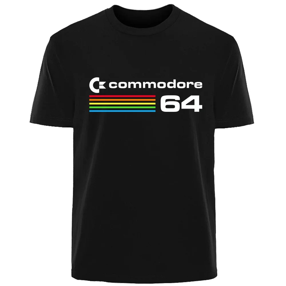 Commodore 64 men's tops summer fashion cotton breathable and comfortable T-shirt casual fashion street wear