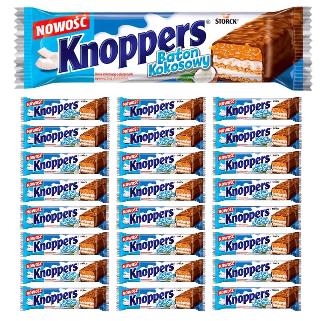 Knoppers Baton kokosowy 40g x 24 sztuk