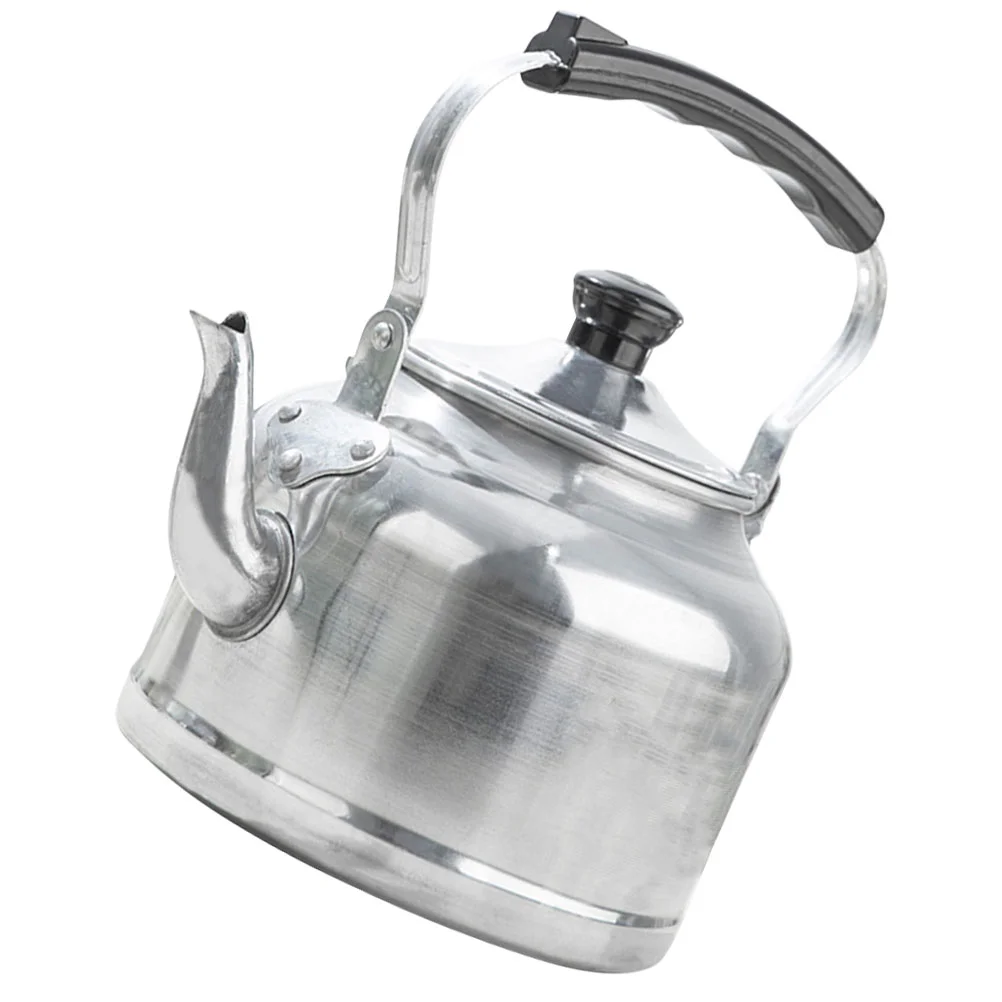 

Water Kettle Aluminum Teapot with Lid Handle Household Tea Kettle Container for Office 3L