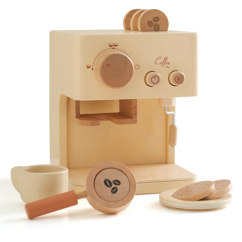 TOY COFFEE SET - Cream