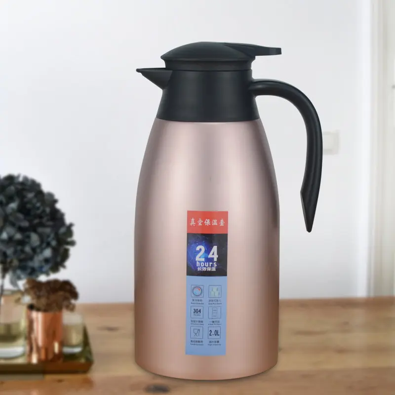 Stainless Steel Coffee Thermos Bottle 24 Hours - 24 2l Thermos Insulation  Bottle - Aliexpress