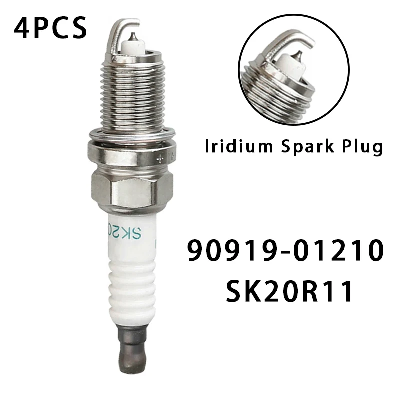 4pcs/New 90919 01210 SK20R11 Iridium spark plugs for Toyota Scion Camry