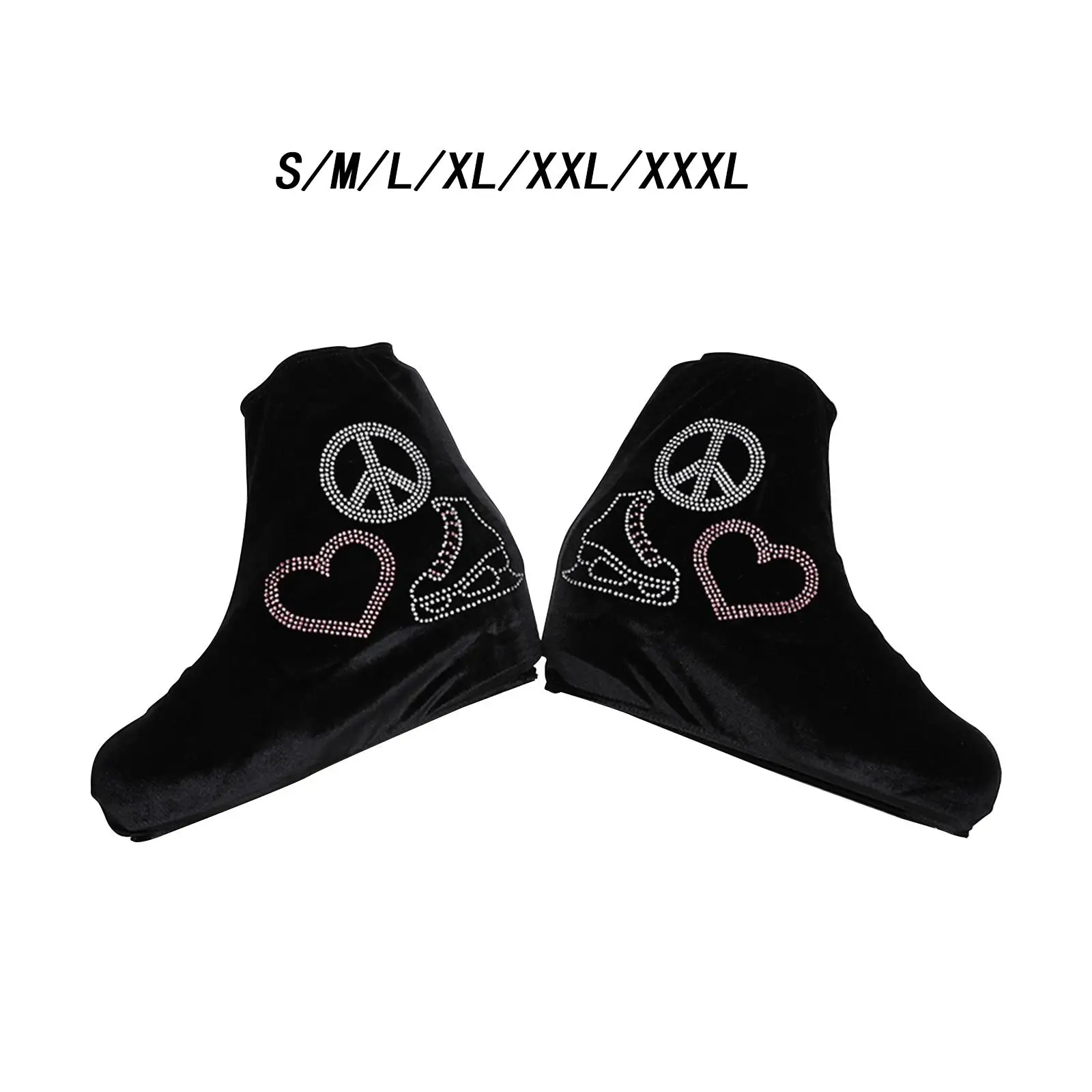 Ice Skate Cover Accessories Anti Scratch Ice Blade Guards Portable Anti Dirt Boot Cover Lightweight Organizer Skating