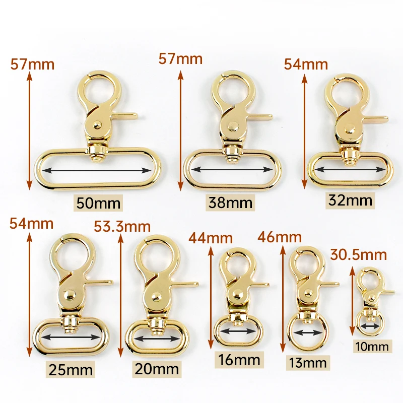 45 Pcs Lobster Claw Clasps - Colorful Swivel Snap Hooks For Jewelry Making