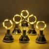 Solar Wine Bottle Light 2M 20 LED Copper Wire Fairy String Lights IP65 Waterproof Cork Light Auto On/Off Christmas Party Decor 6
