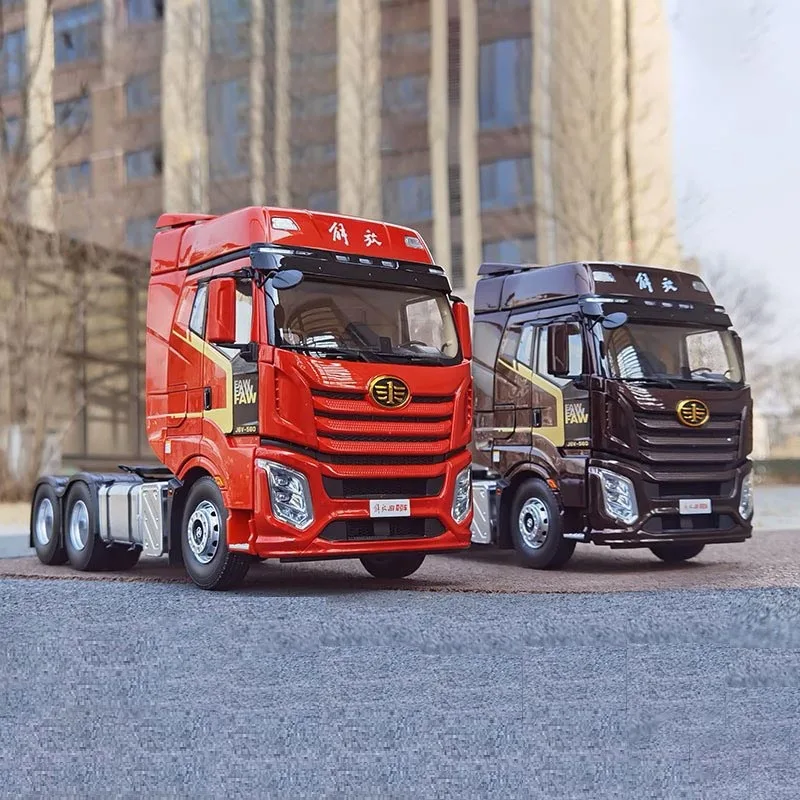 Diecast 1:24 Scale FAW Jiefang J6V Tractor Alloy Truck Model