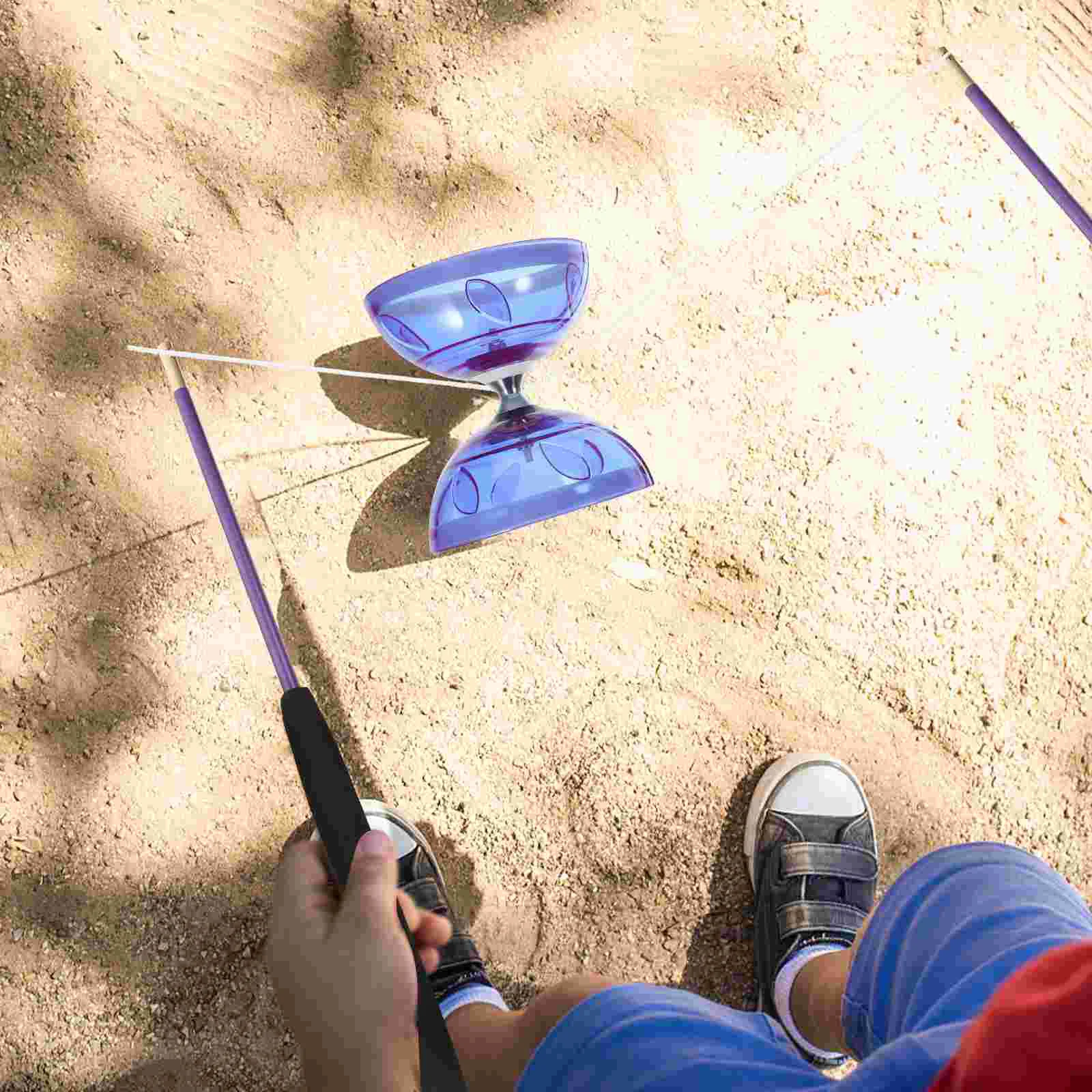 Diabolo Toy Chinese Yoyo Automatic Yo-yo Diabalo Bearing Yo-yos Plastic Pro Elder