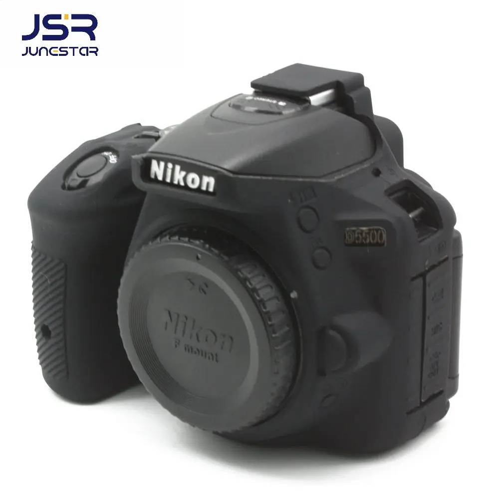 Per Nikon D5500 D5600 Custodia In Silicone Custodia Per Fotocamera Custodia Protettiva Custodia In Gomma Per Pelle Slr Nikkor D5500/D5600 Modello A Qu
