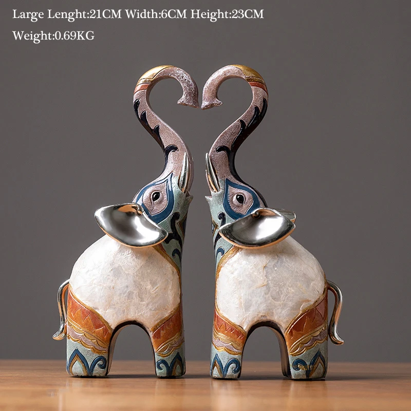 2 Pcs Elephant A