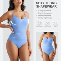 Bodysuit Women Shapewear Tummy Control Butt Lifter Body Shaper Smooth Invisible Under Dress Slimming Underwear Low Neck Jumpsuit - Image 4