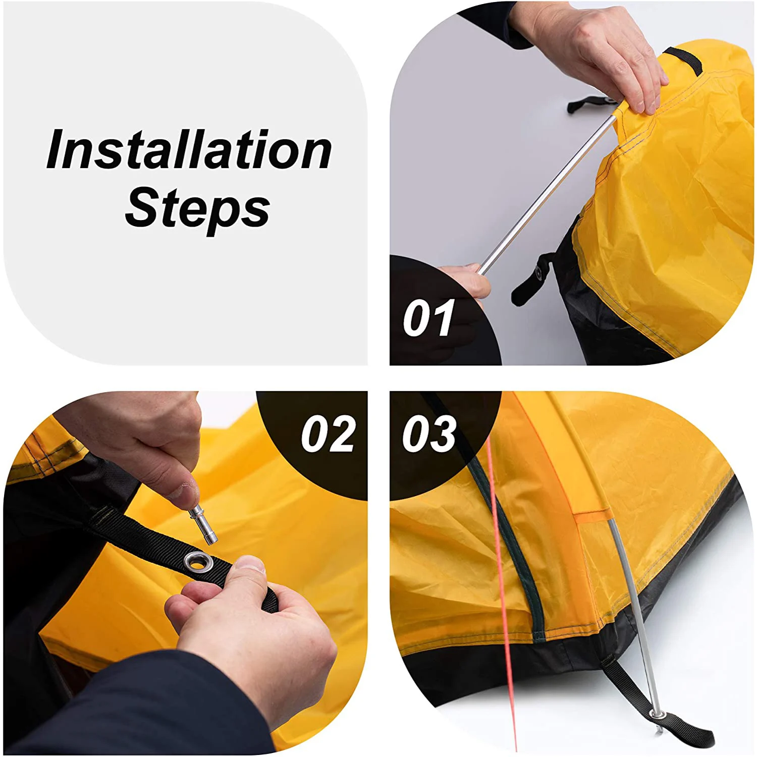 Tenda da campeggio ultraleggera Cloud Up Base per 1 persona